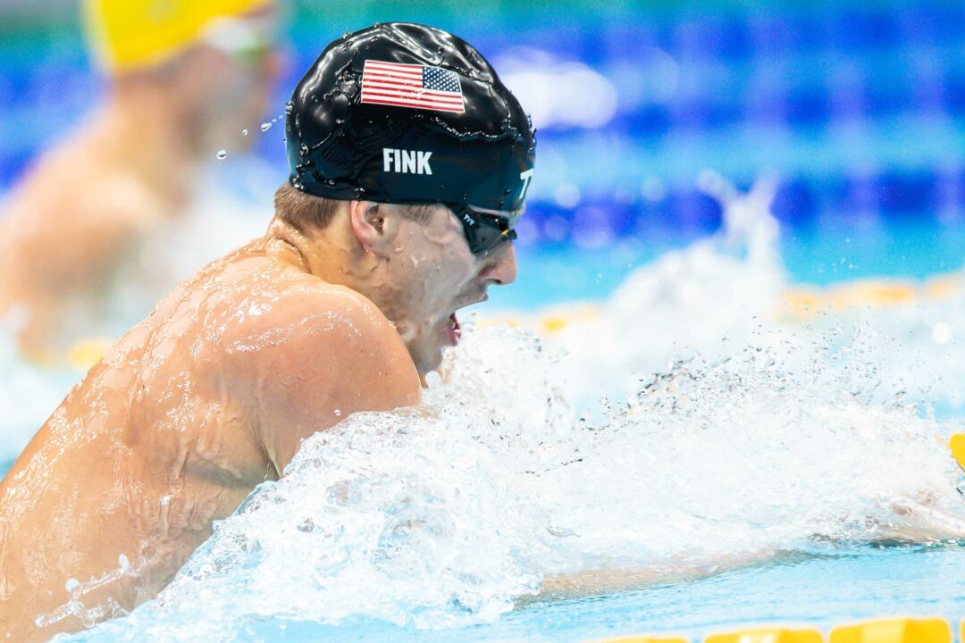 Nic Fink Breaks 17-Year American Streak in Men’s Breaststrokes at SC Worlds