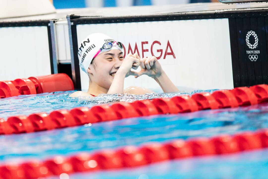 Zhang Yufei Entered In 50 Free But Not 100 Free At World Championships