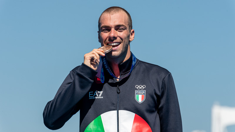Paltrinieri Surprises LEN With Open Water Swimming Cup Leg #5 Victory