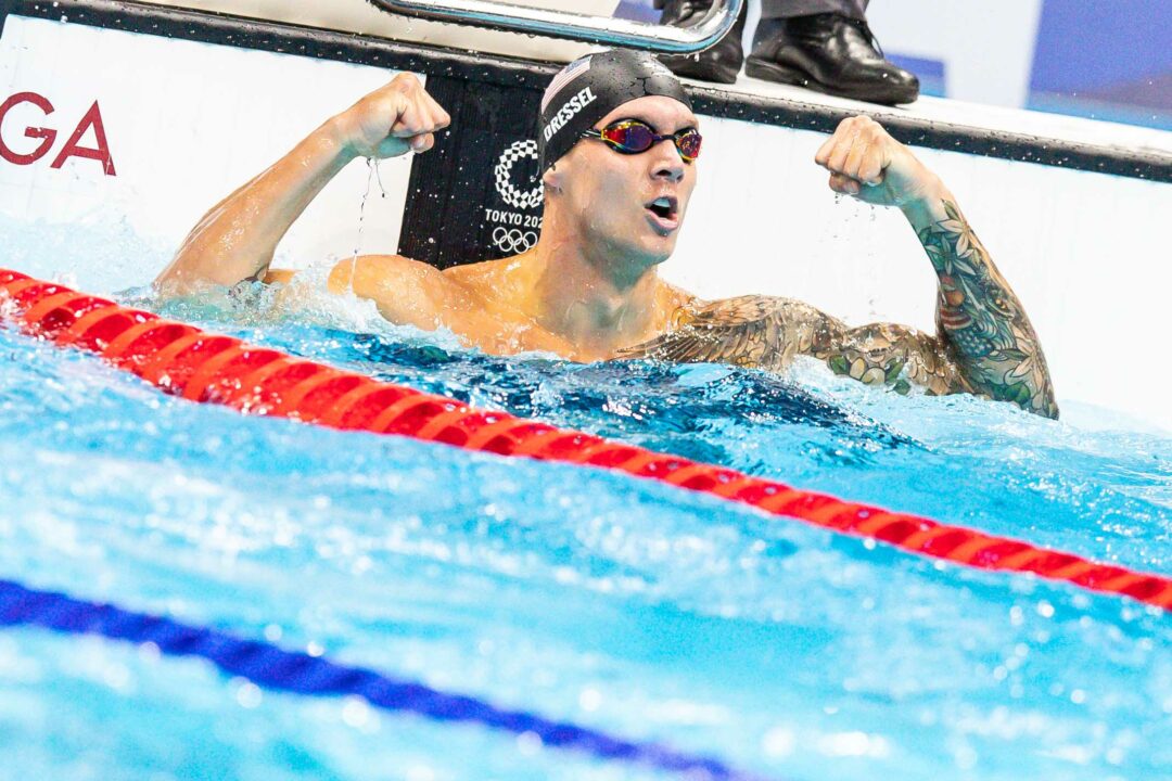 Watch All of Caeleb Dressel’s Race Videos from the 2020 Tokyo Olympics