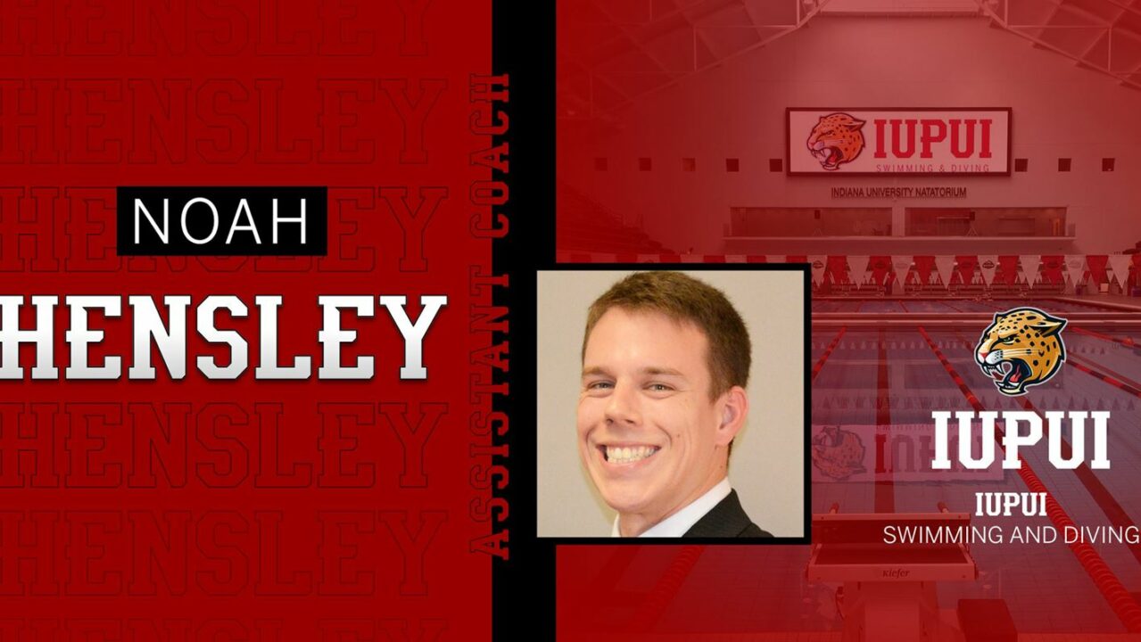 Four-Time NCAA All-American Noah Hensley Named Assistant Coach At IUPUI