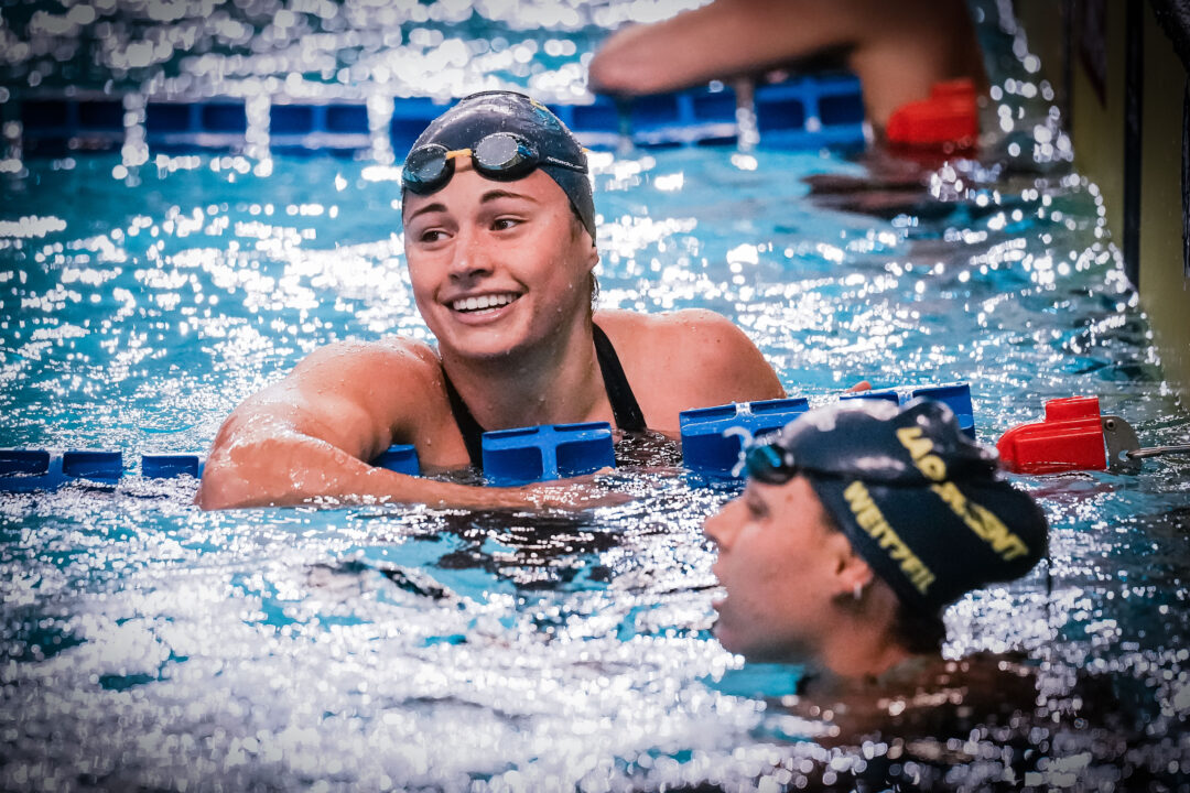 Valentine Dumont Lowers Her Own Belgian Record in 200 Free (1:57.18) at Sette Colli