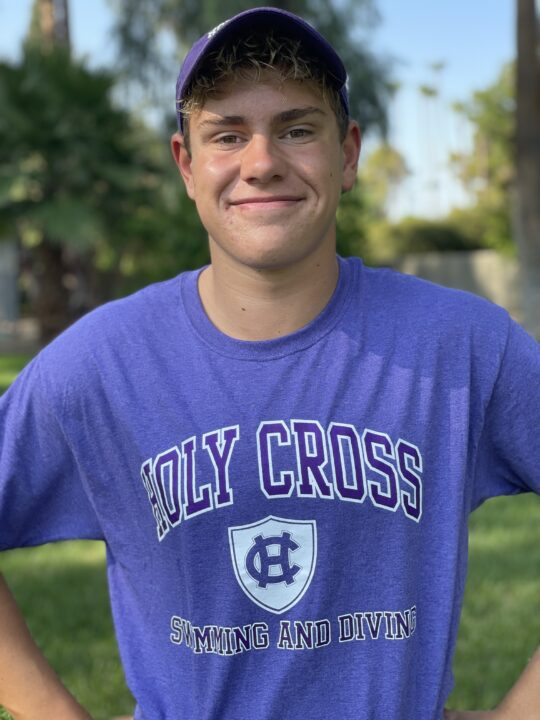 Distance Freestyler Jack Sorenson Commits to College of the Holy Cross