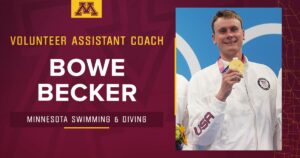 Olympic Gold Medalist Bowe Becker Joins Minnesota Staff As Volunteer Assistant