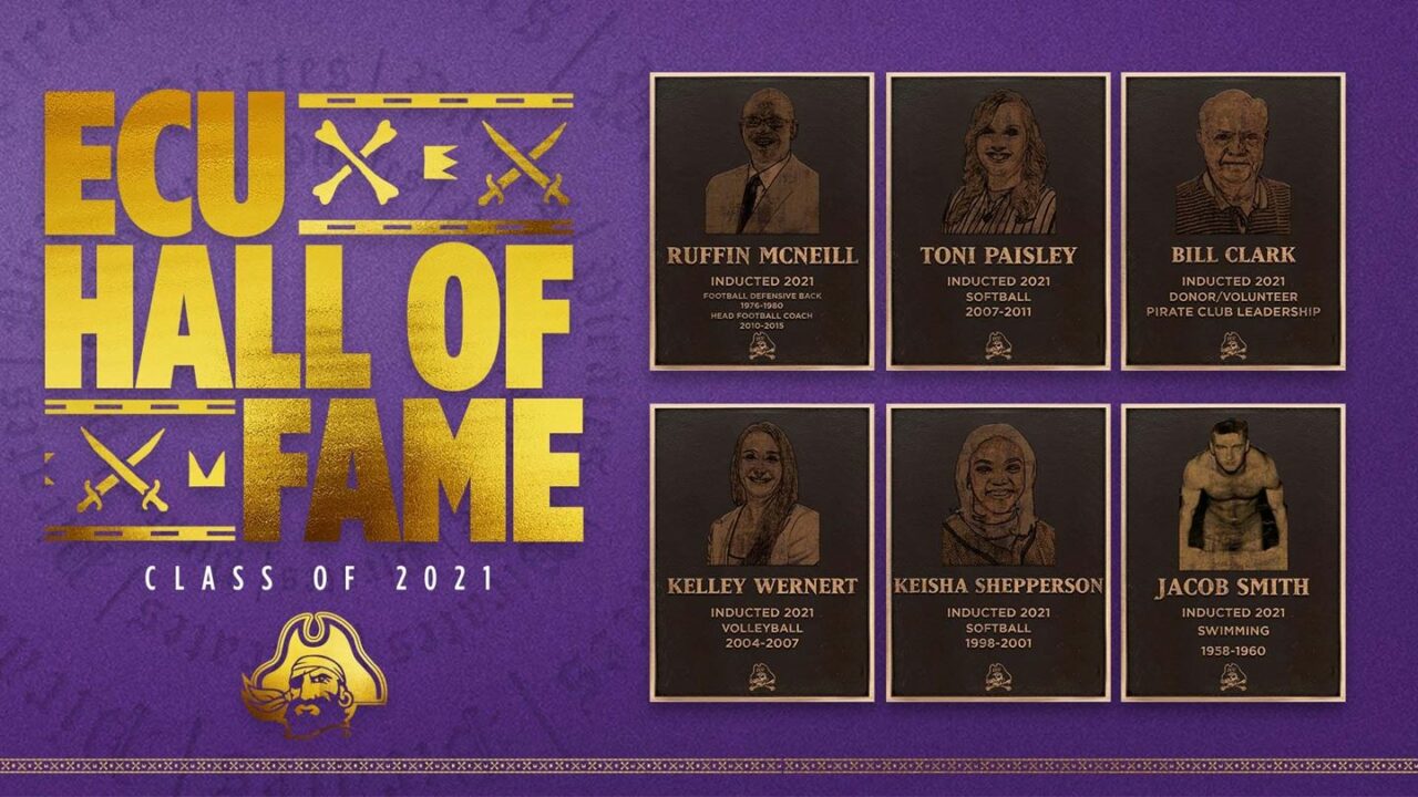 Six Elected To ECU Athletics Hall of Fame