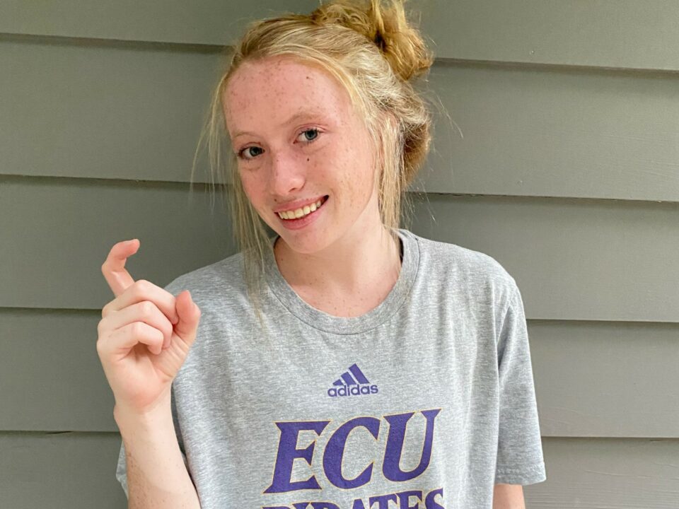 Butterfly and IMer Emily Campbell Stays In-State with Verbal to East Carolina