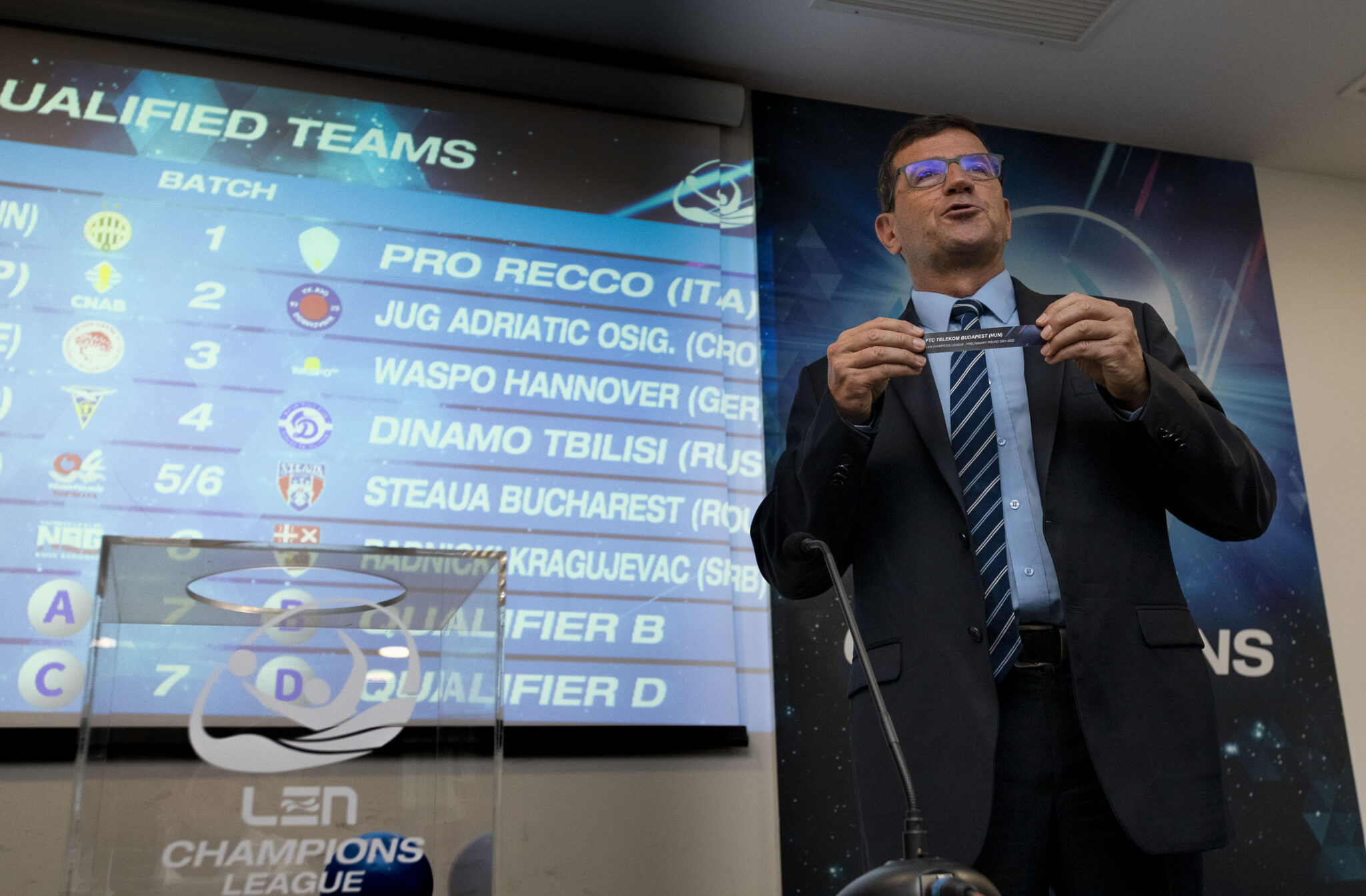 Godkendelse Gepard hierarki LEN Champions League Reveals 2021-22 Main Round Draw