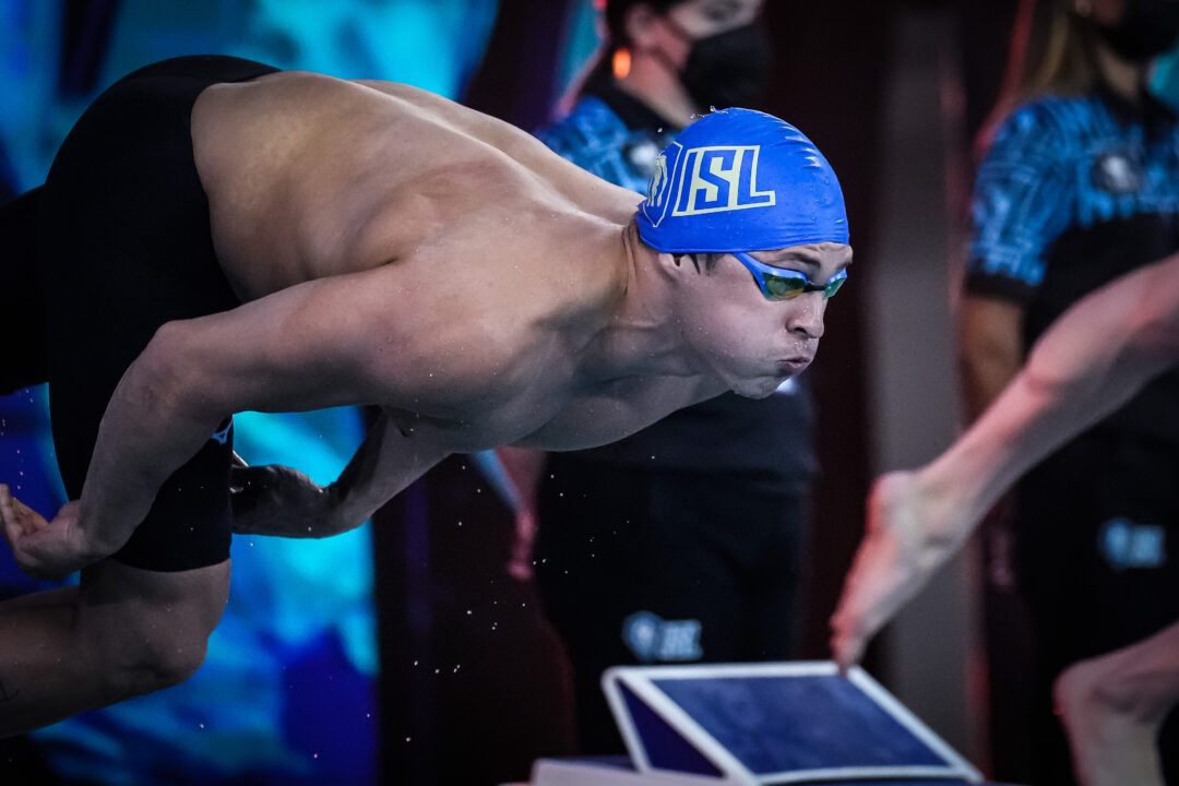 Angel Martinez Breaks 100 Free/200 Fly Mexican National Records in ISL Match 4