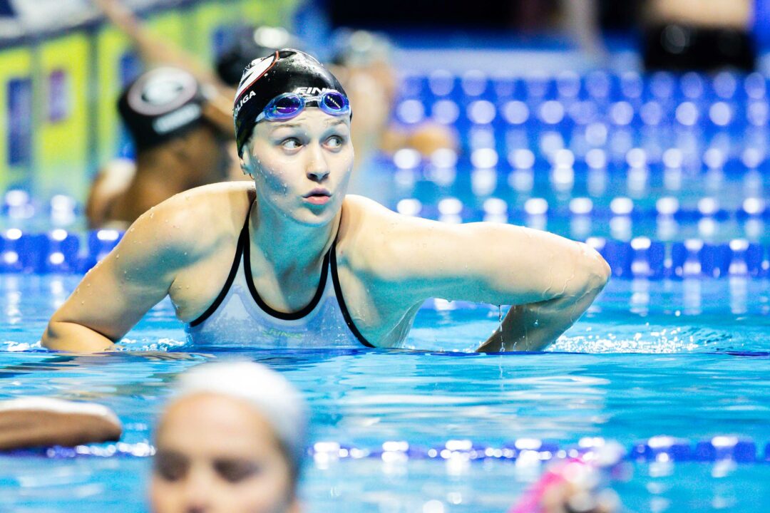 Olivia Smoliga on Big Meet Mentality: “The hype comes from within”