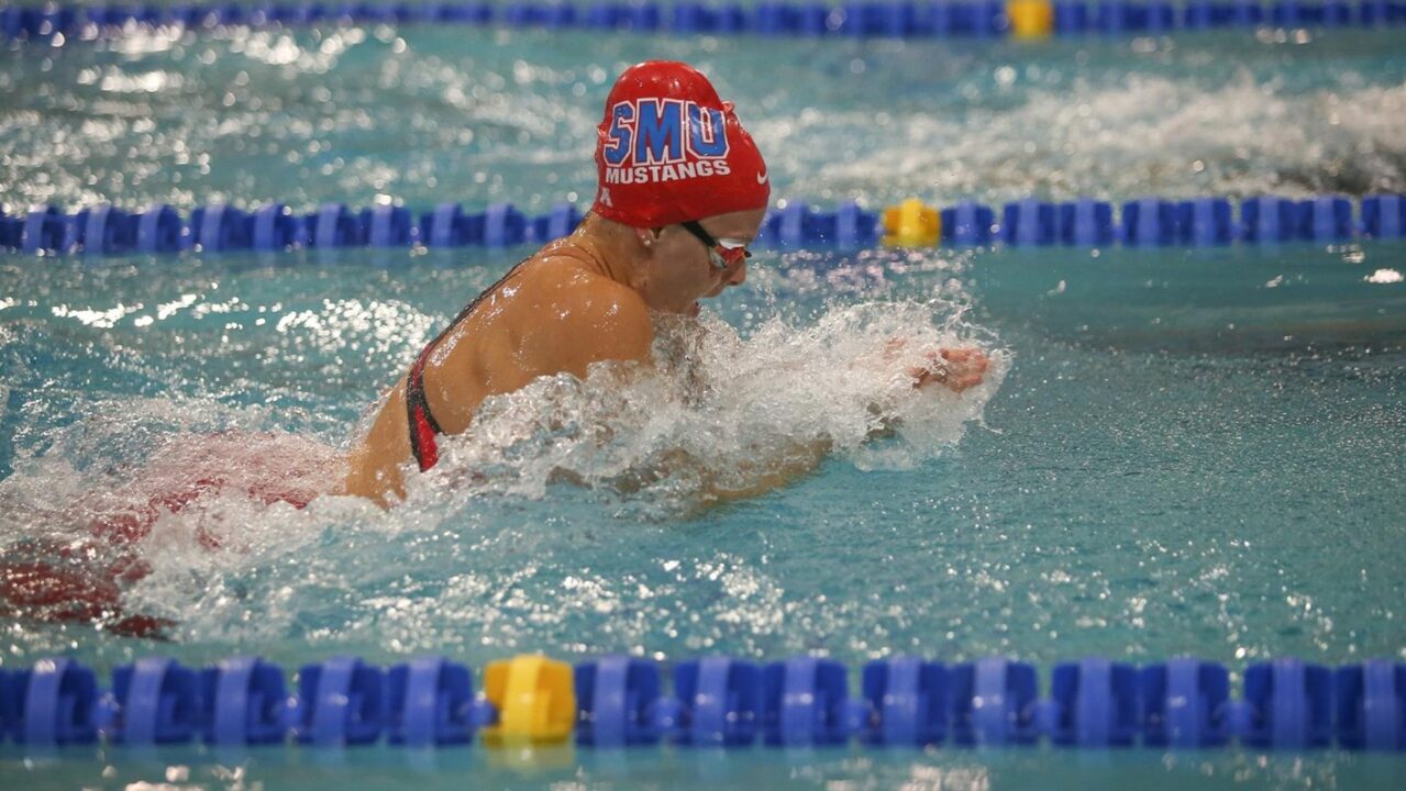 SMU Sweeps Men’s And Women’s American Weekly Swimming And Diving Awards