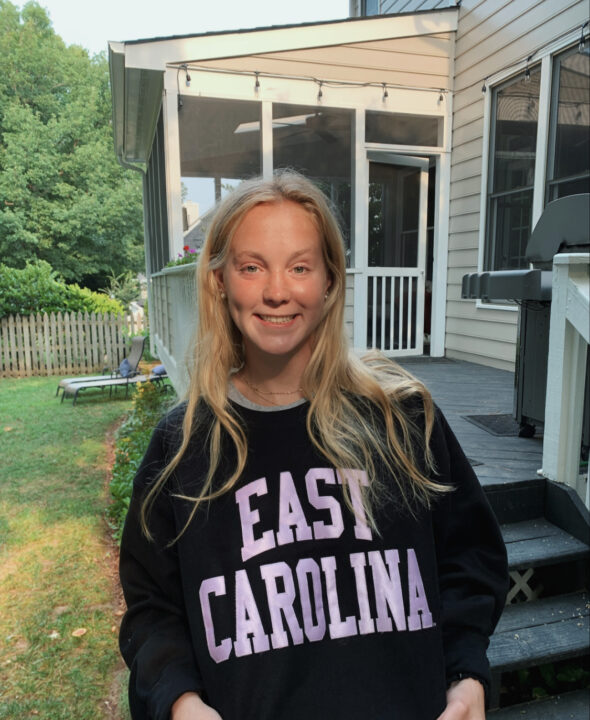 Futures Qualifier and Breaststroker Abigail Tomlinson Commits to ECU