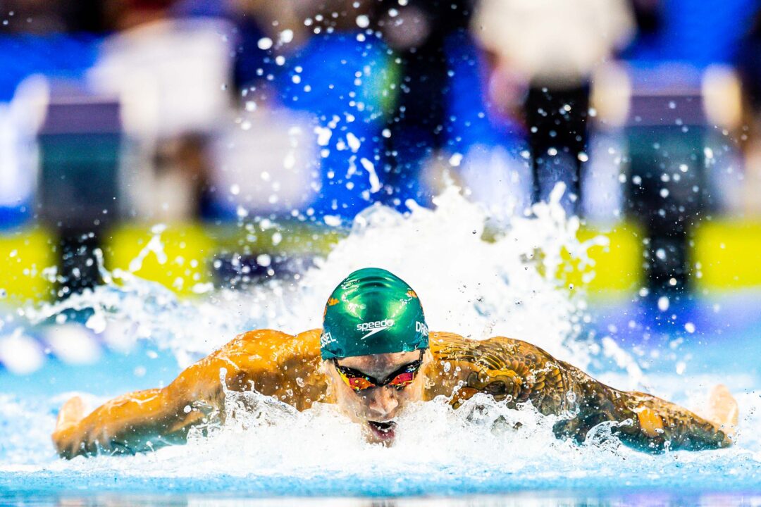 WATCH: Caeleb Dressel Swims First Official Race Since 2022 World Champs (VIDEO)
