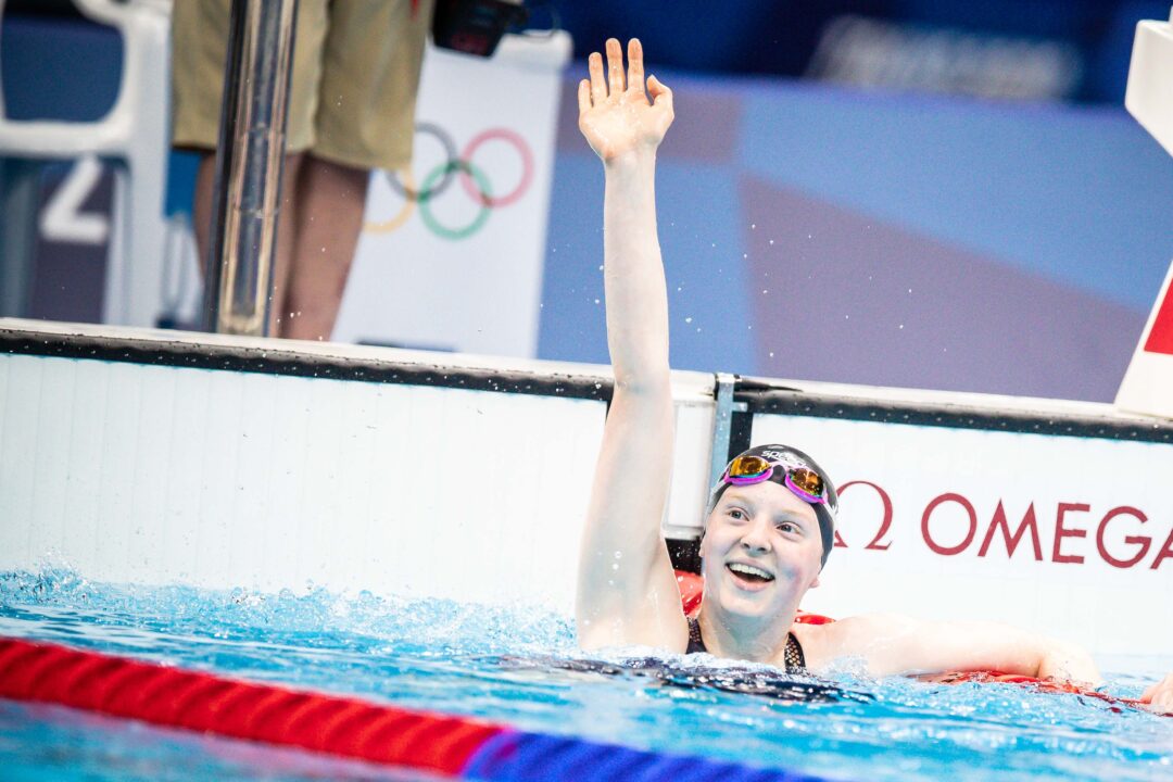 Lydia Jacoby Swims PB 30.08 50 Breast in 3rd Round of Skins Race in Monaco