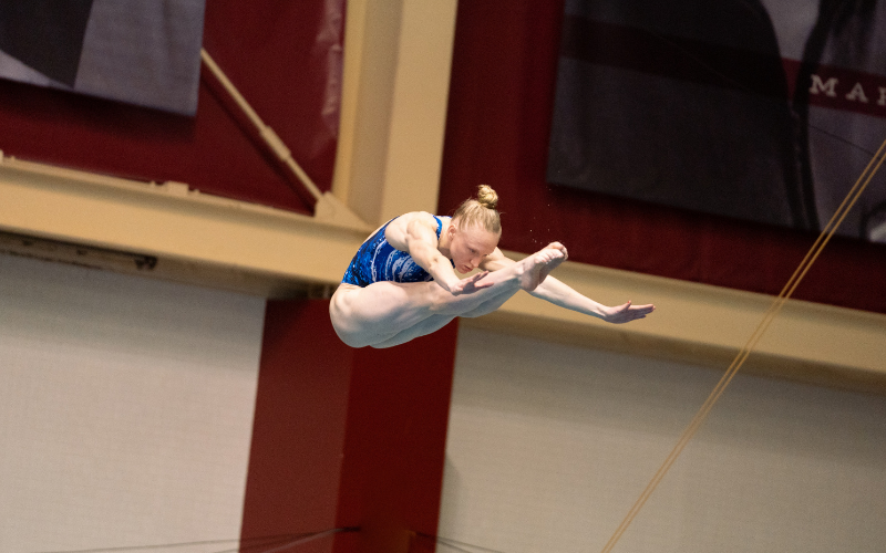 Bacon, Downs Dominate Springboard At 2021 USA Diving Winter Nationals