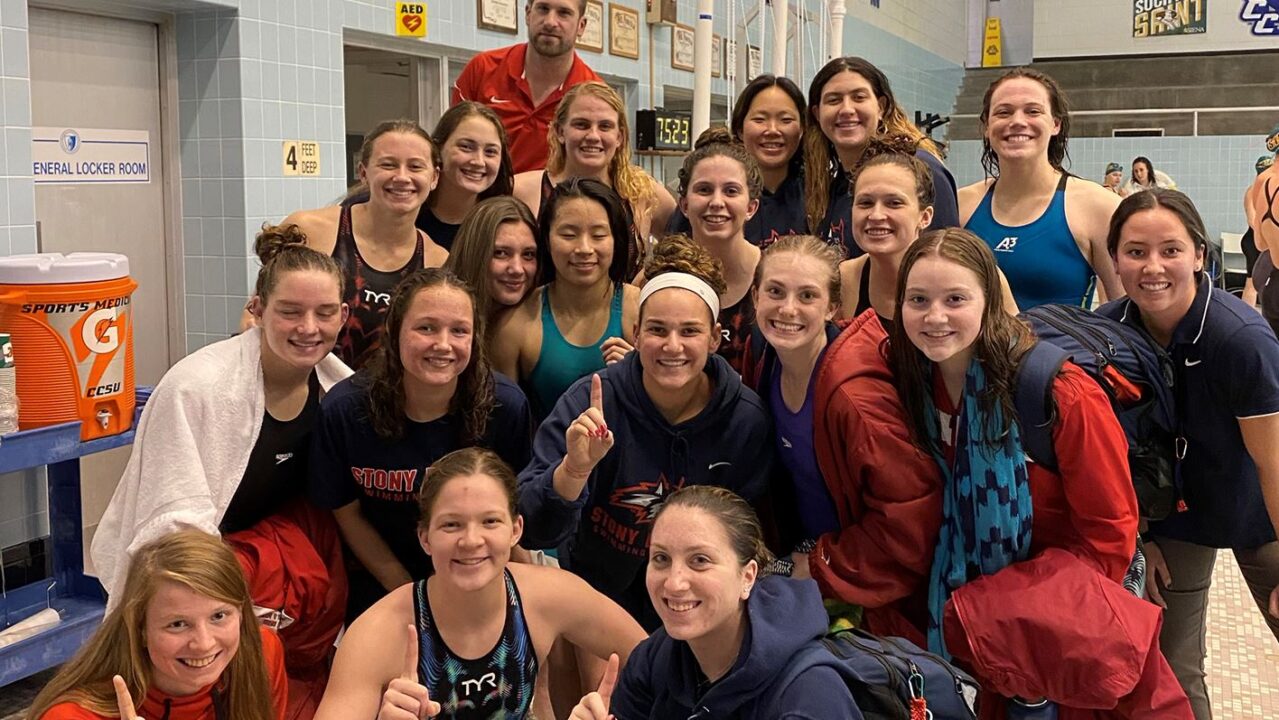 Stony Brook Women Win Five Events Sunday To Take First At Blue Devil Invite