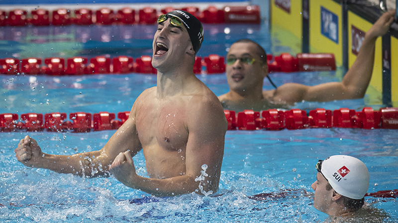 Razzetti Slashes His 3rd Italian Record Of SC Worlds With A 3:59.57 400 IM