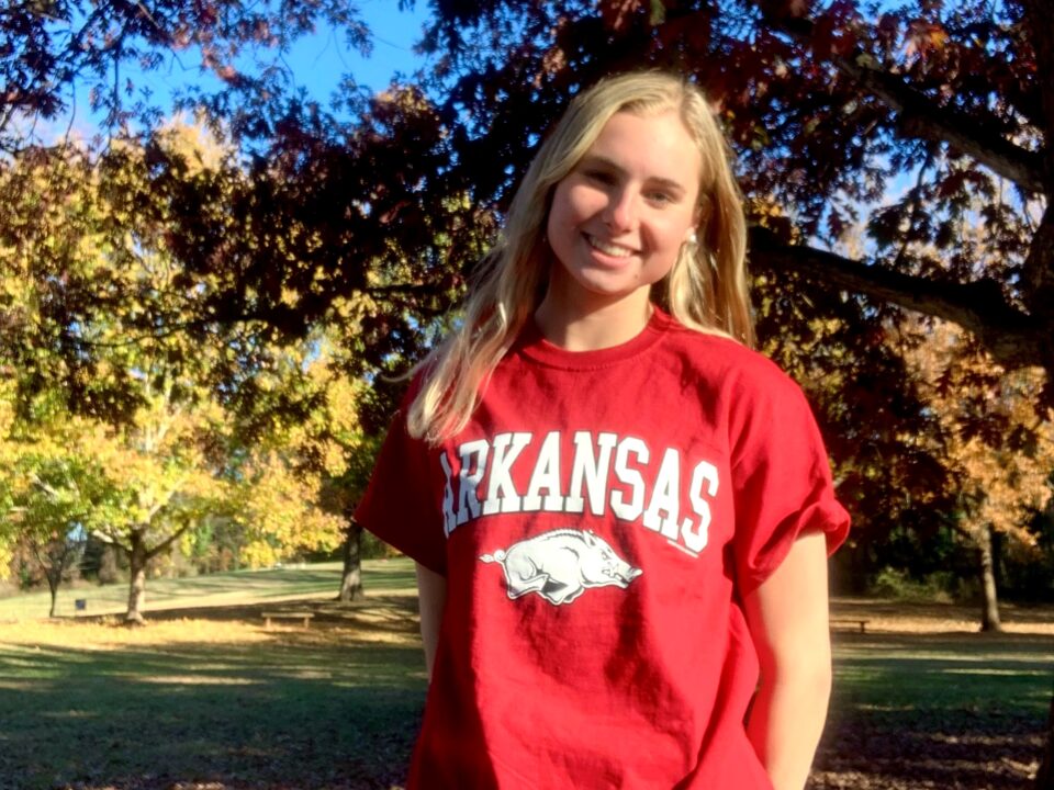Breaststroker Brianna Cottingham Changes Commitment From UNCA to Arkansas
