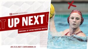 No. 11 Indiana Water Polo Begins 2022 Season At UCSB Winter Invite
