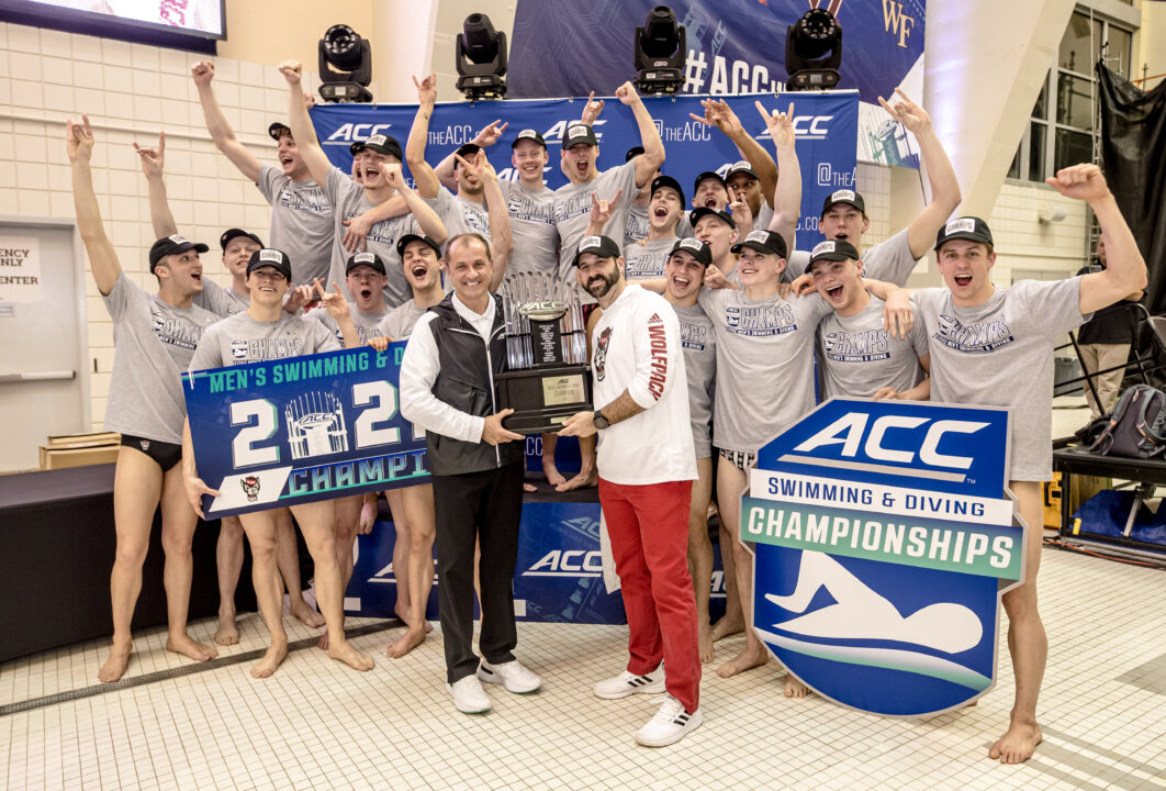 2022 ACC Men’s Swimming and Diving Box Score