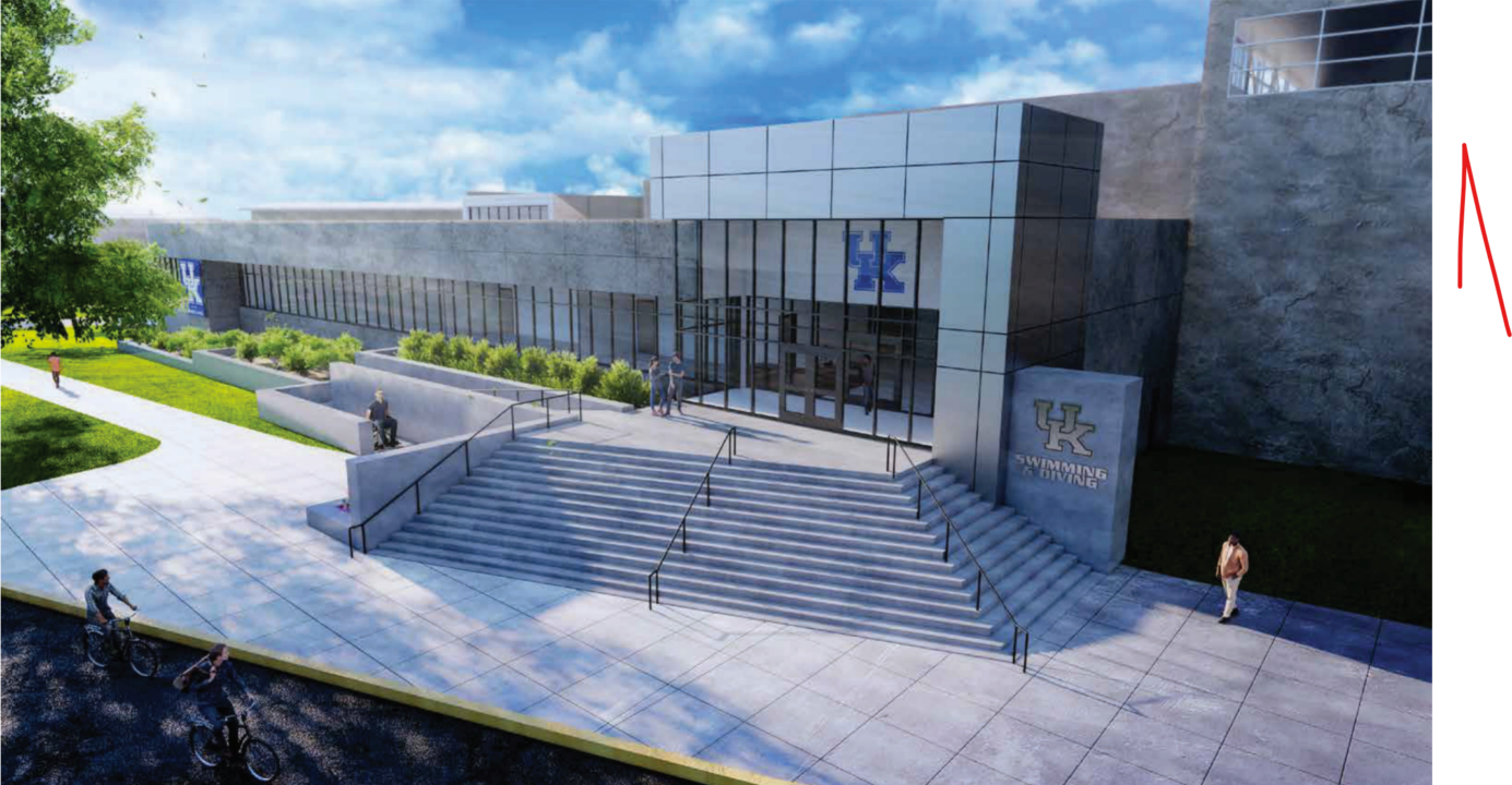 University of Kentucky Teases Aquatic Center Renovation
