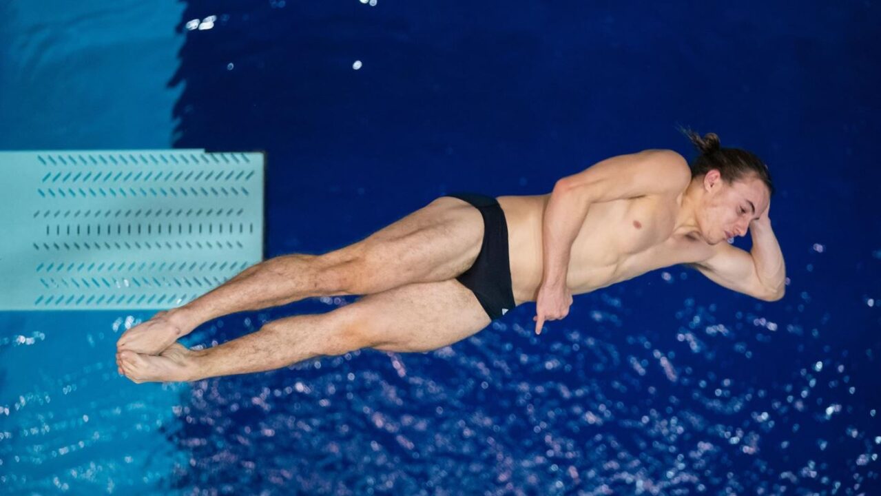 Kurtis Mathews Sets Texas A&M Record At Air Force Diving Invite