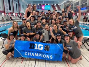 Ohio State Wins Third B1G Women’s Swimming and Diving Championship in a Row