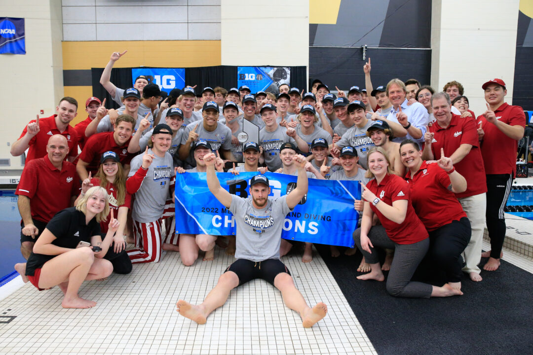 2x NCAA Champ Andrew Capobianco Leads Quartet of IU Men’s 5th Years for 2022-23