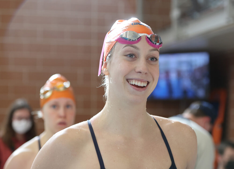 Gretchen Walsh Moves To #6 All-Time With 49.71 100 Back On 400 MR Lead-Off