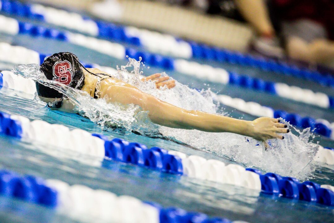 NC State Swimmers And A Pair of Top Recruits Lead Cary Sectionals Day 1