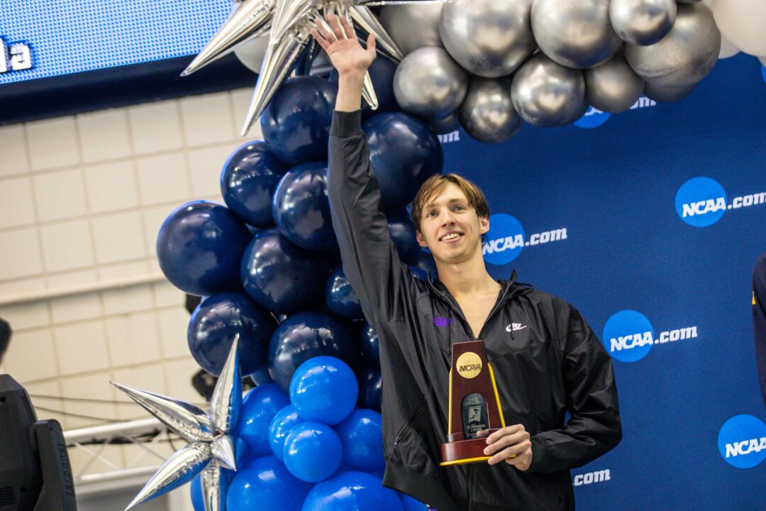 Brooks Curry on 100 Free NCAA Title: “I’ve been dreaming about this race”