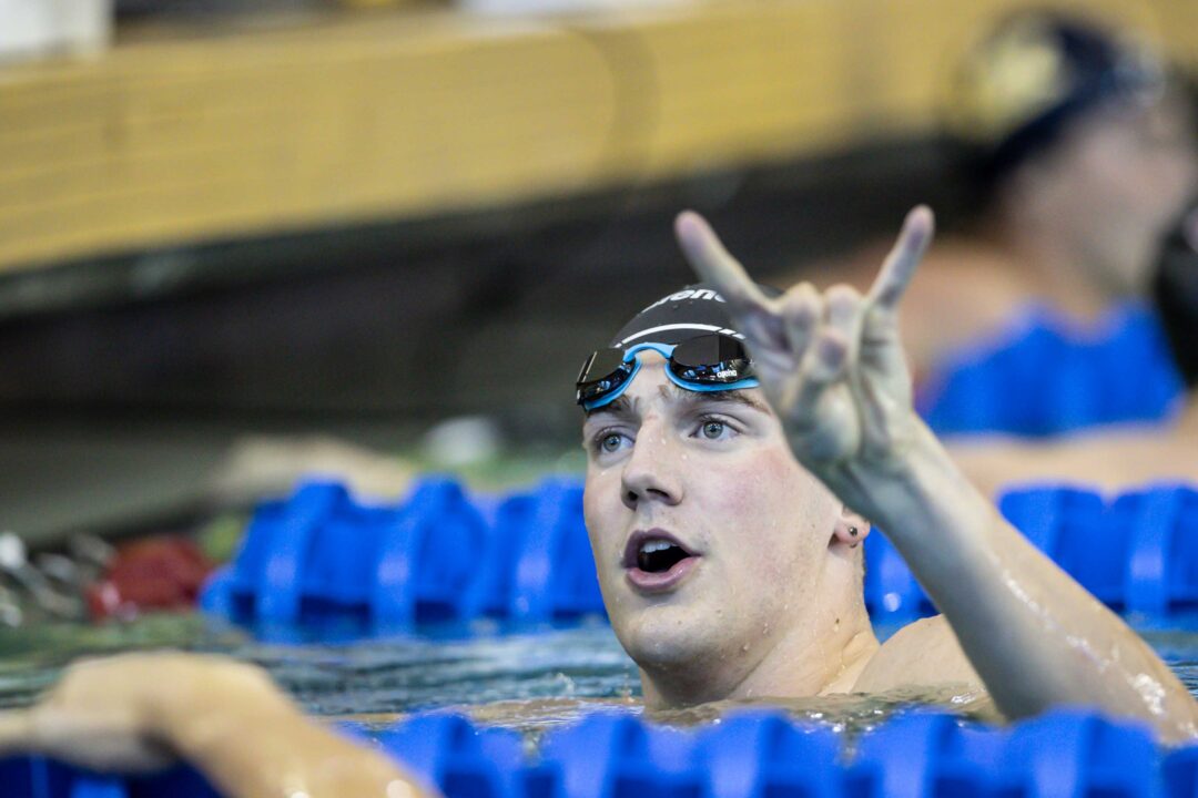Caspar Corbeau on Swimming 50 Fly in Medley: “I thought it was a joke at first”