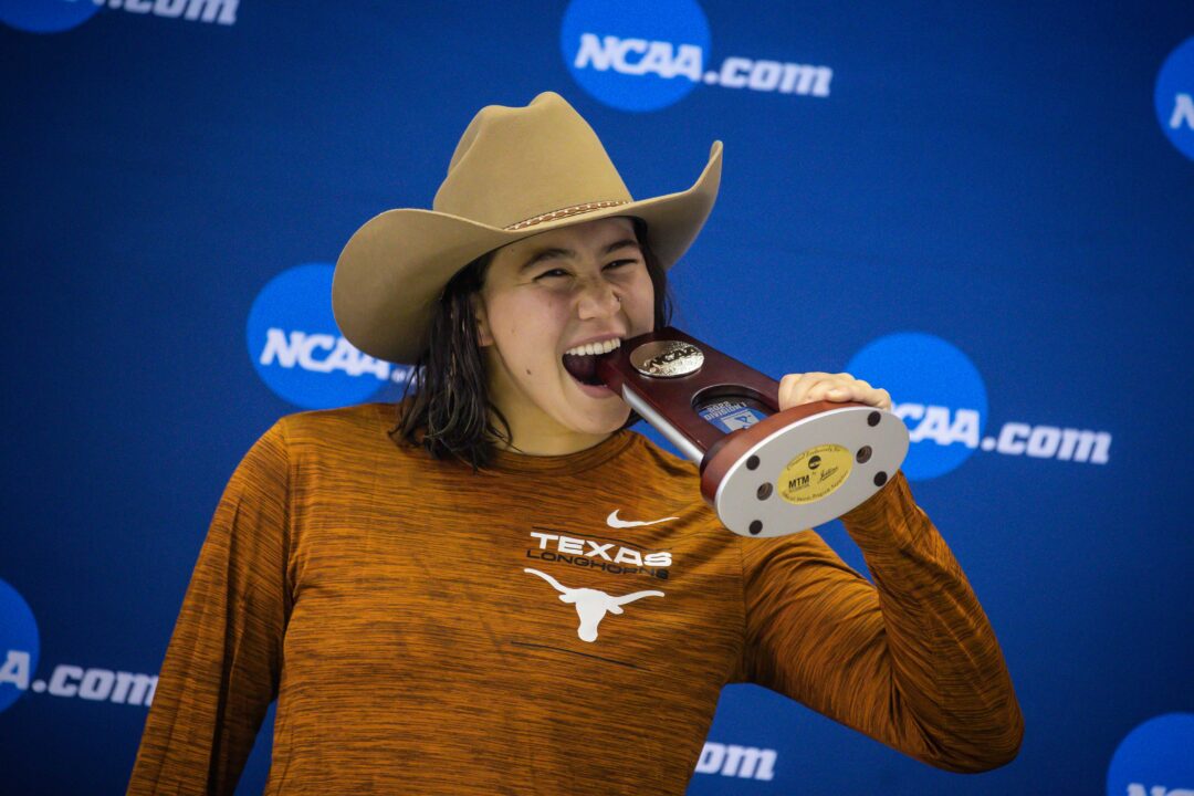 Texas-UVA Meet To Consist Of Light Show, Combined Scoring, 100 IM, And Mixed Relay