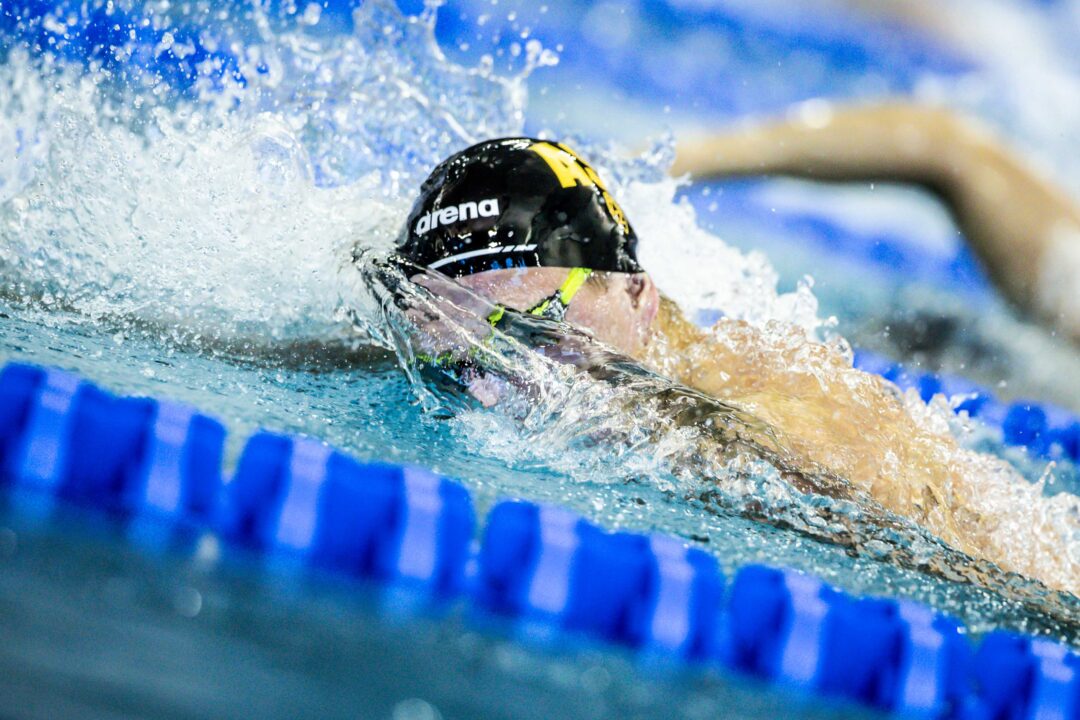 Watch: Marchand’s 3:31 NCAA Record, House’s 1:30.6 200 Free (Pac-12 Day 3 Race Videos)