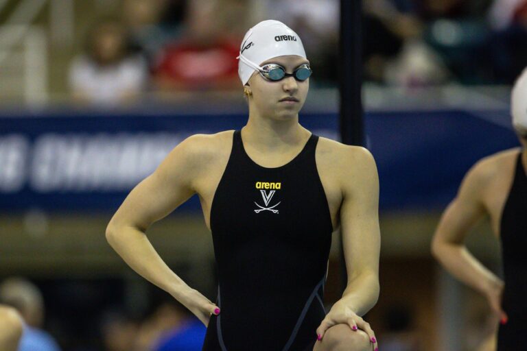 Kate Douglass on 100 Fly Title: 