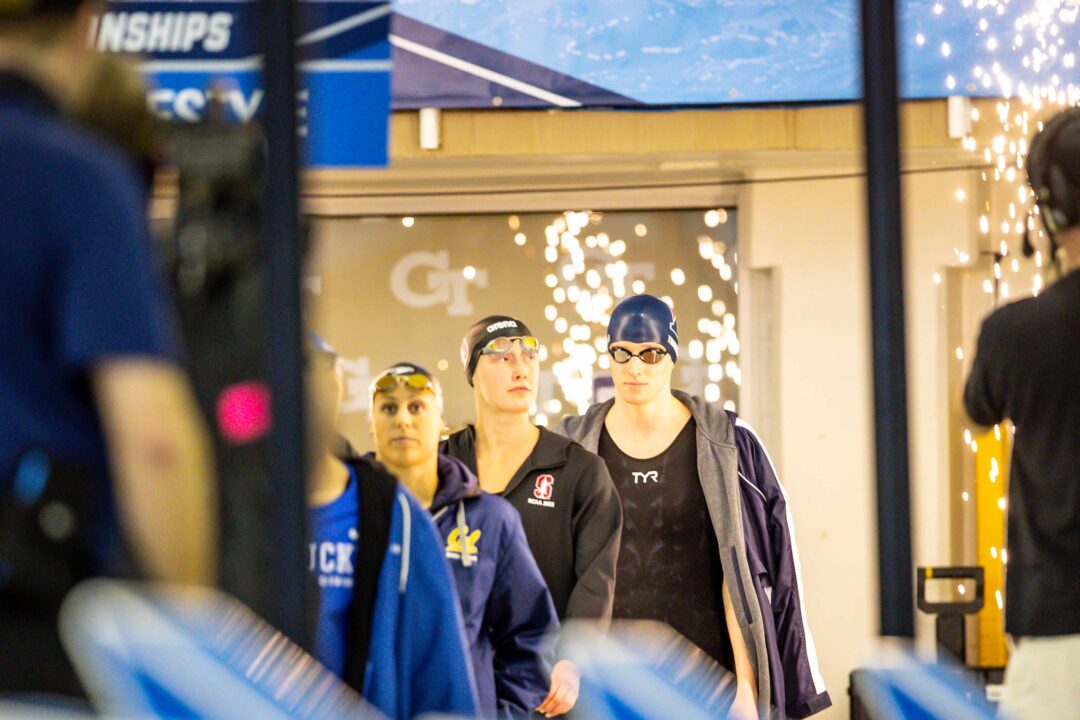 NCAA Champion Lia Thomas Reportedly Challenging World Aquatics’ Ban on Transgender Women