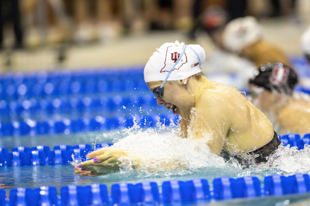 Indiana Sweeps Michigan Winning All But Two Events on Both Sides