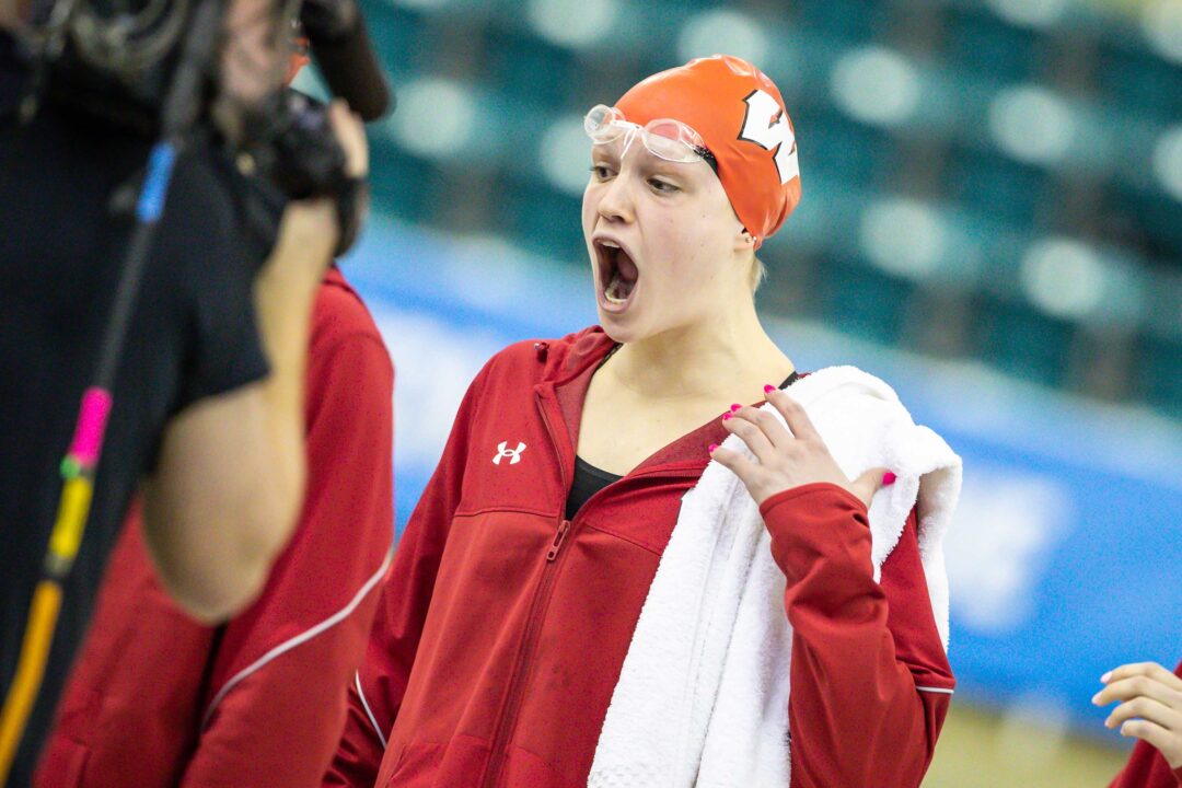 Wisconsin Women Roll, Win 14 of 17 Swimming Events in Double Dual with Michigan and Arizona