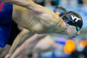 Youssef Ramadan Improves NCAA Season-Best 100 Fly Time With 44.42 at Hokie Invite