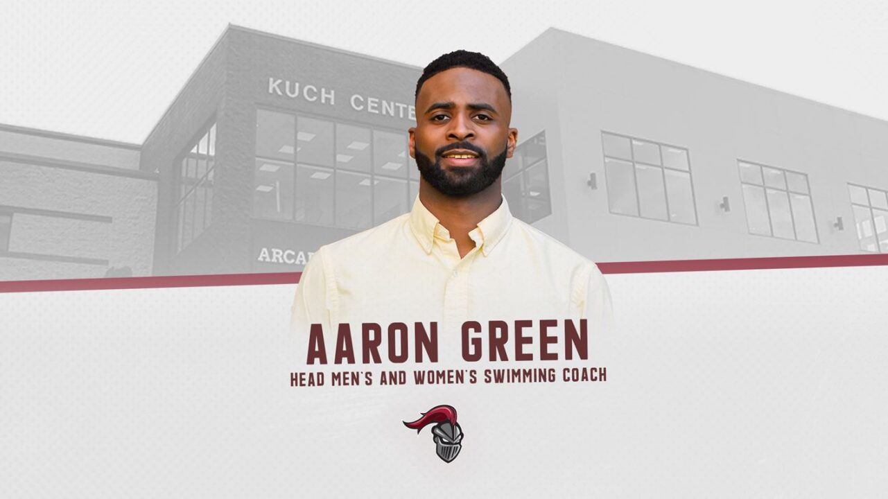 Aaron Green Named Men’s & Women’s Head Swim Coach At Arcadia