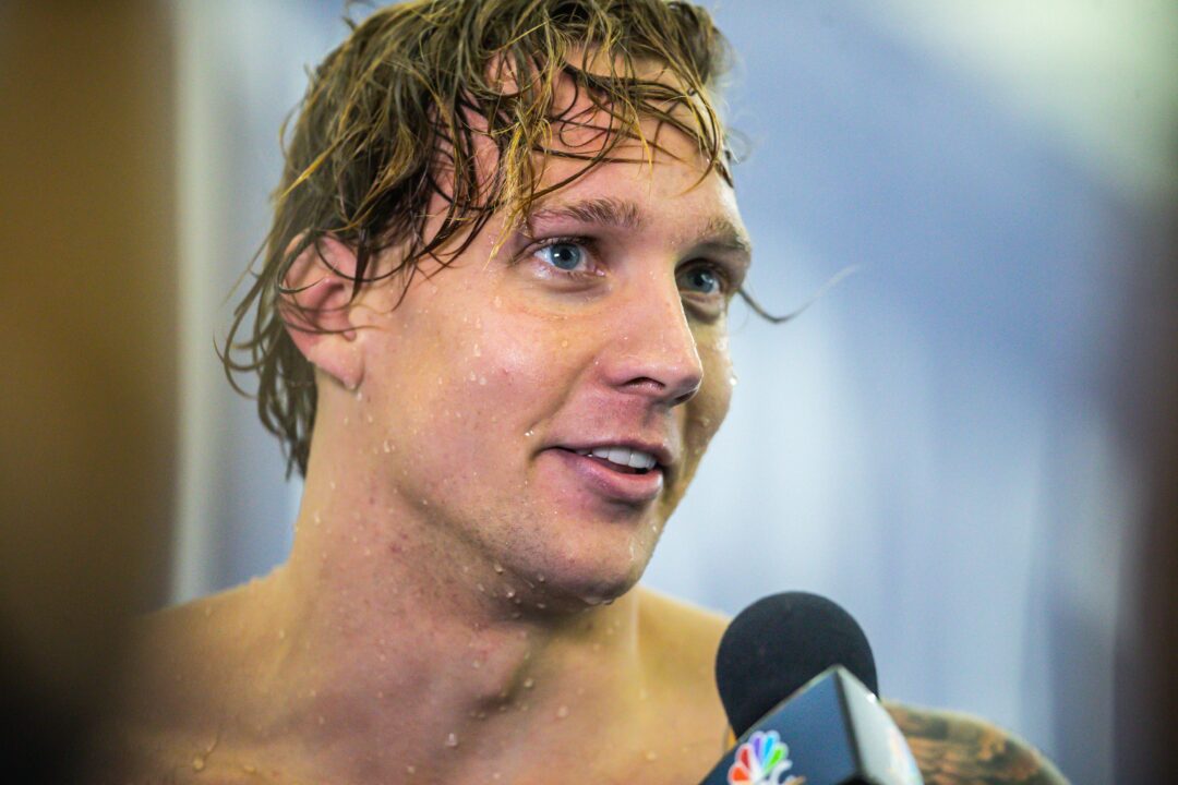 Caeleb Dressel Can Hold His Breath for Five Minutes, Six Seconds (In Bed)