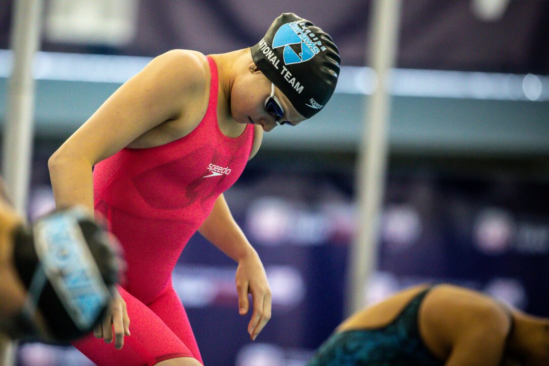 Charlotte Crush Swims 1:00.44 100 Backstroke In Prelims of NCSAs (Day 3)