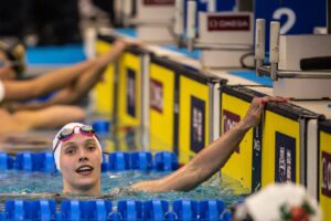 Claire Curzan Swims America’s Fastest 200 Yard Backstroke Since 2019 With A 1:47.34