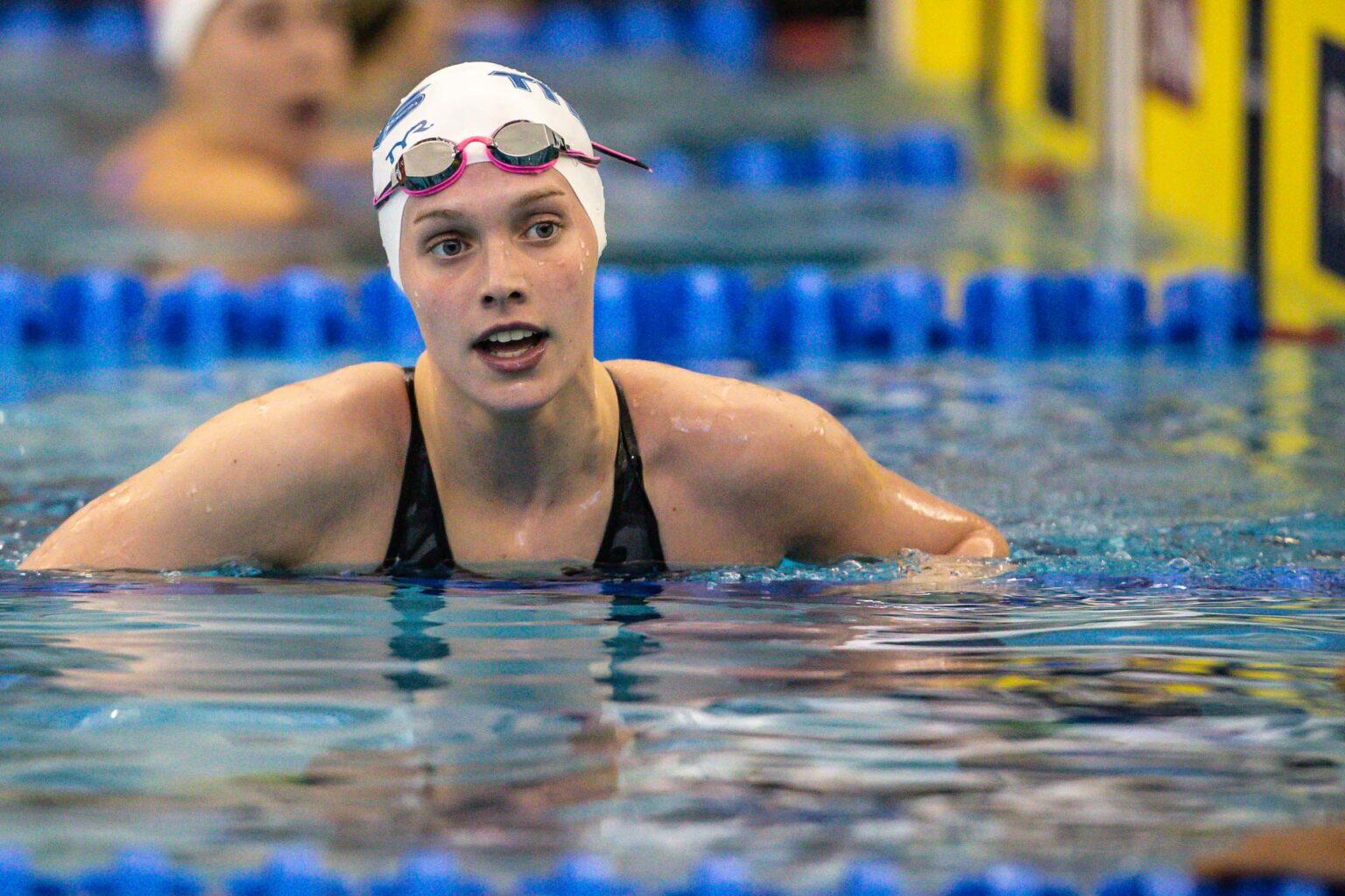 Curzan Doing 100 Back/100 Fly Double, Ruck Only Swimming Freestyle At NCAAs