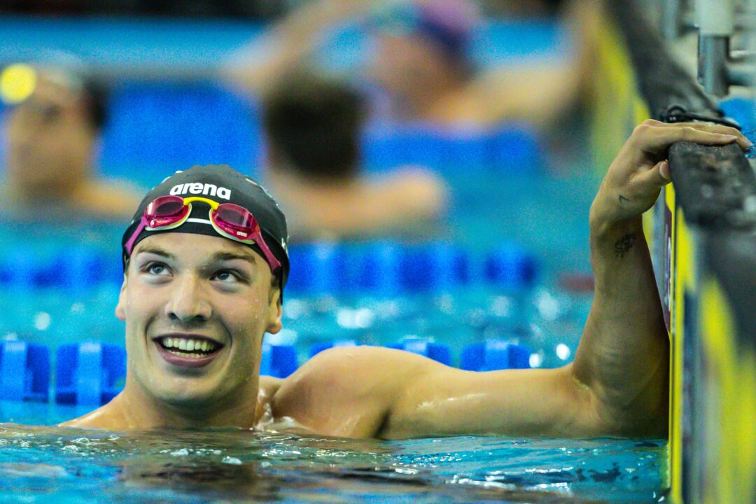 Drew Kibler Clocks Top 200 Free Time in World This Year with 1:45.82 at Indy Sectionals