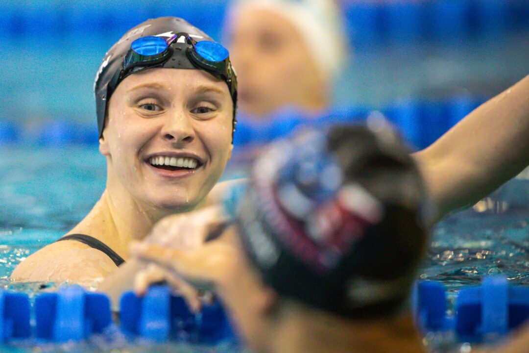 Erika Brown Scratches 50 Back, 100 Fly on Thursday in Knoxville