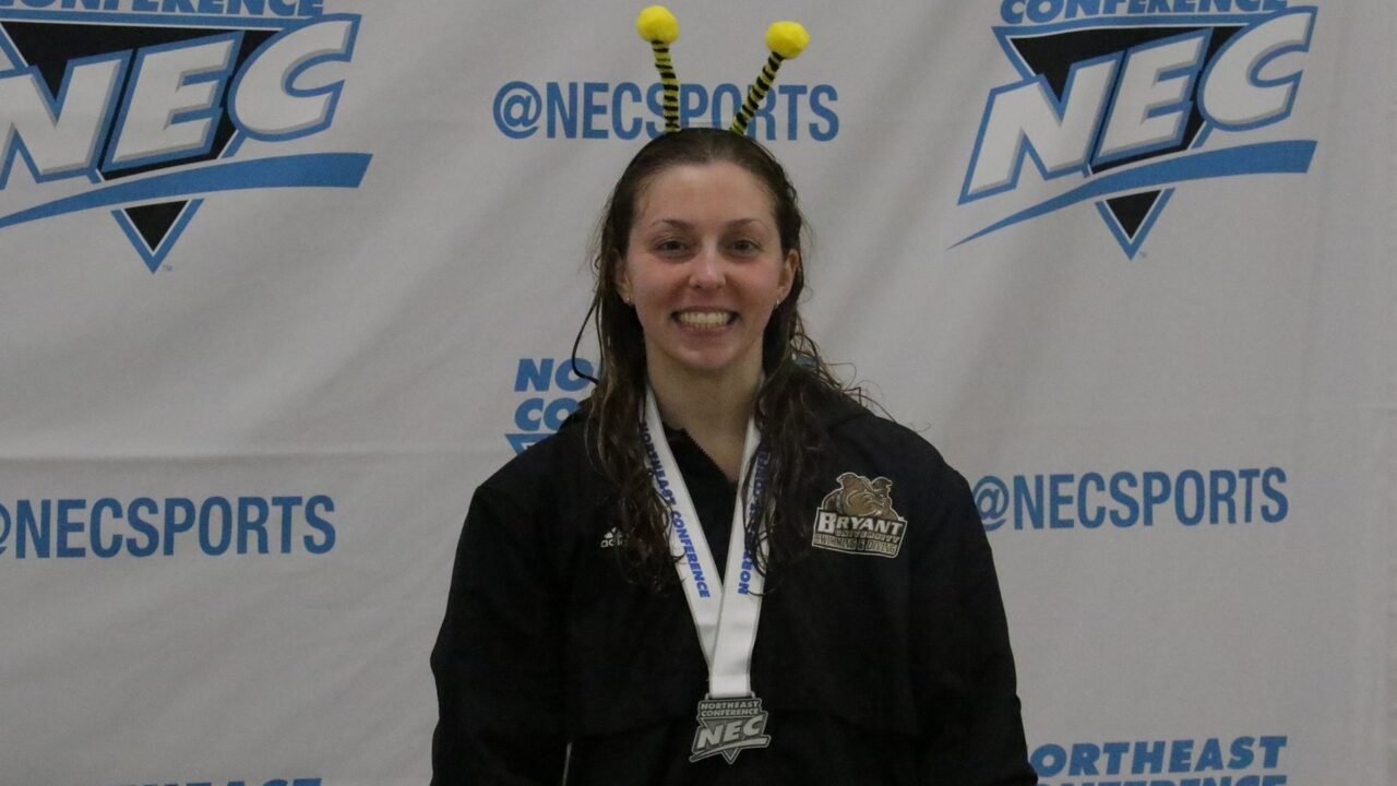 Bryant’s Erin Doruska Named NEC Swimming Scholar Athlete of the Year