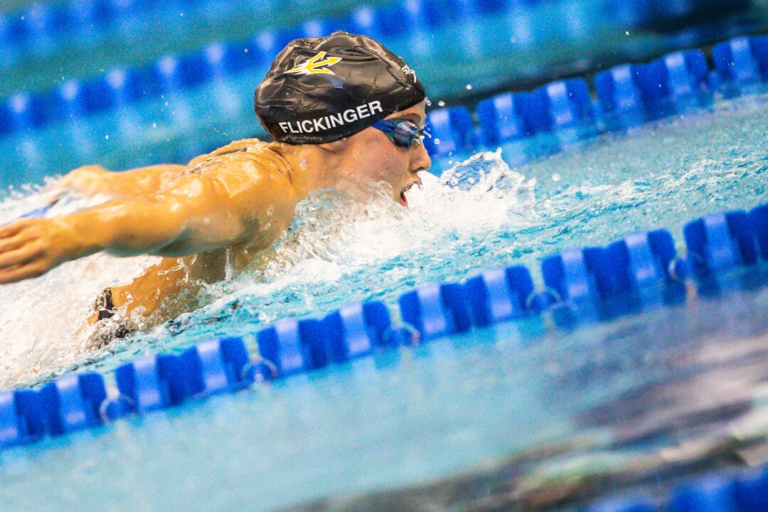 Hali Flickinger Was Swimming Marchand’s Threshold Workout a Week and a Half Ago