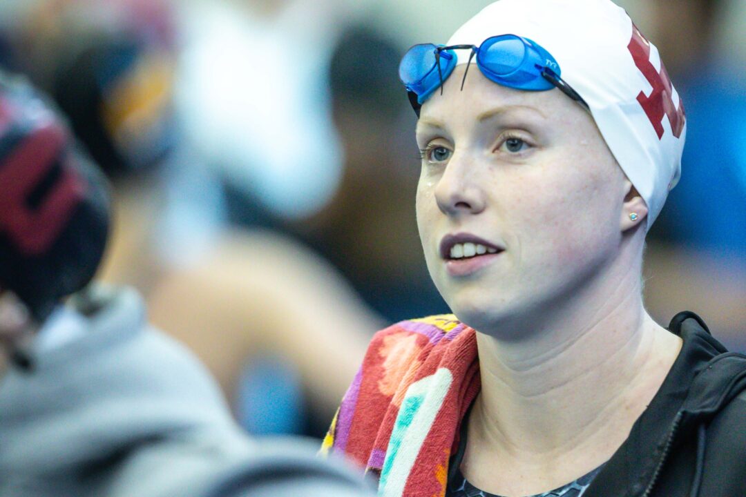 Lilly King Getting Used to the Pain of a 200 Breast