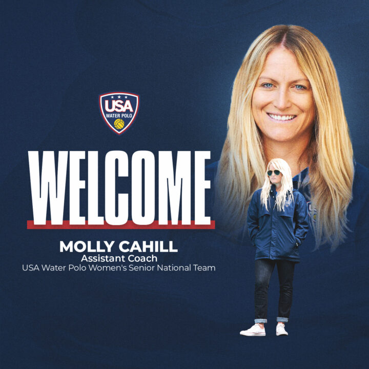 Molly Cahill Named USA Women’s Senior National Team Assistant Coach