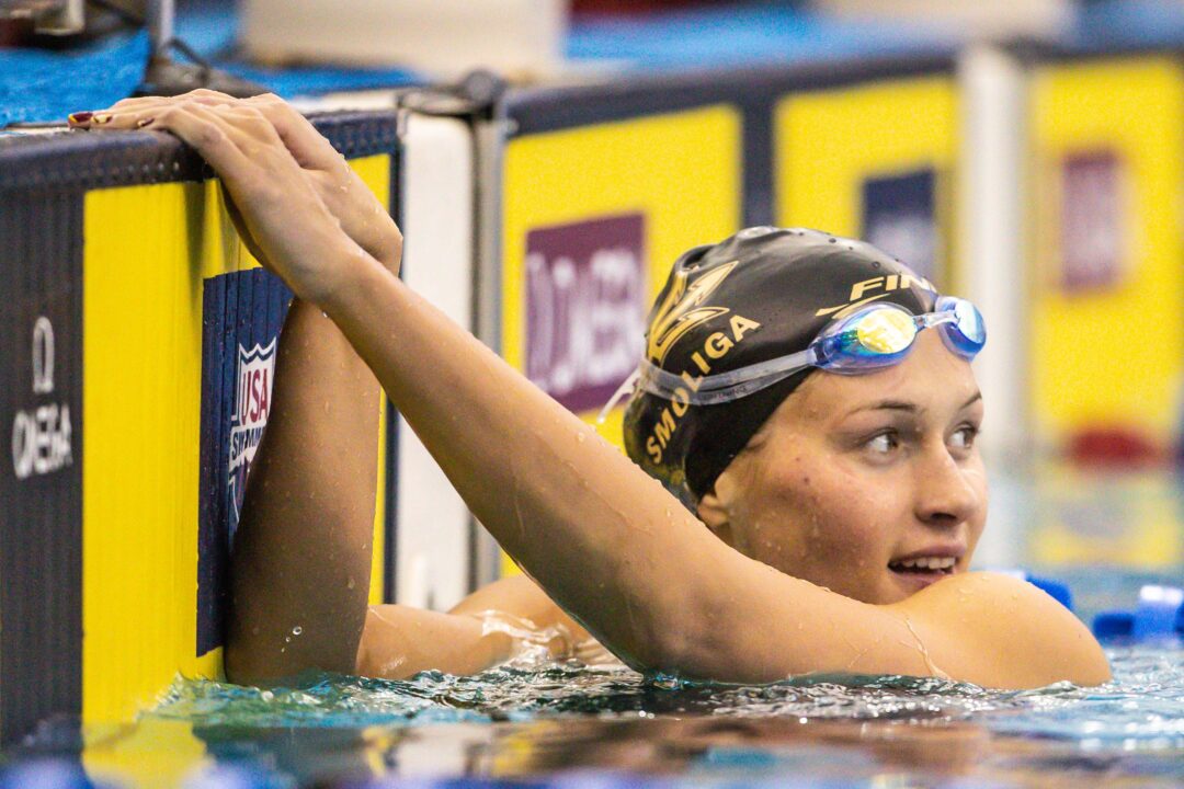 Smoliga’s 100 Free PB of 53.31 Highlights an Excellent First Prelims Session for ASU